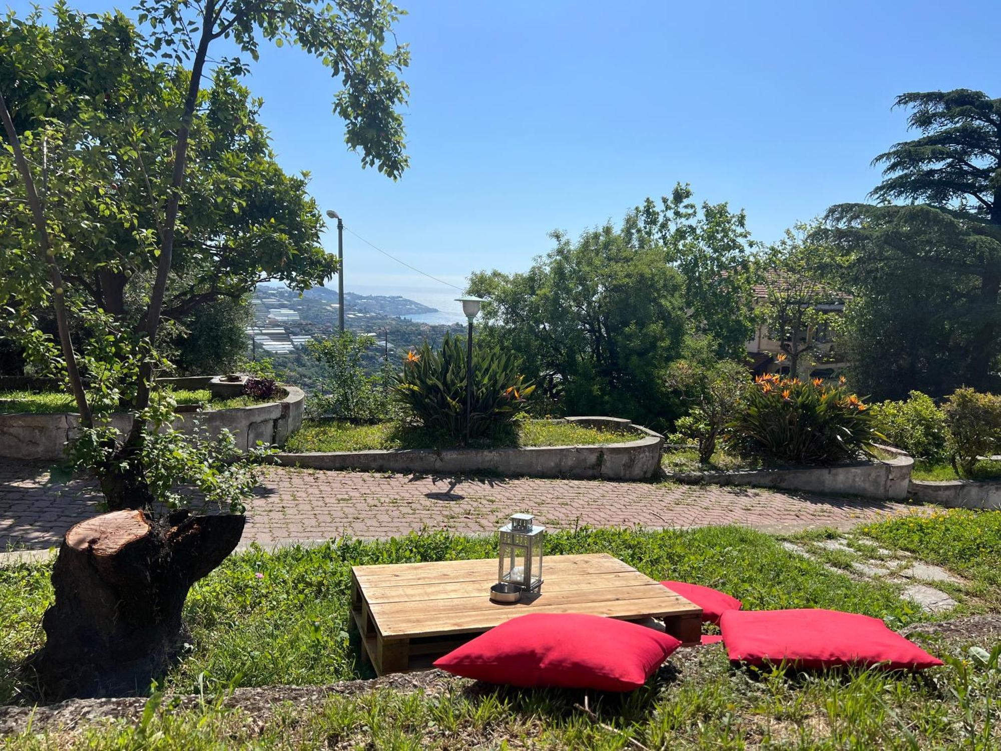 Villa In Collina Vista Mare Sanremo Eksteriør bilde